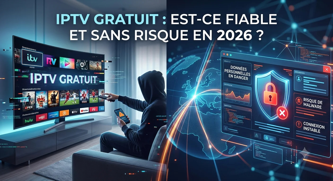 IPTV gratuit — comprendre les risques et choisir un abonnement IPTV fiable